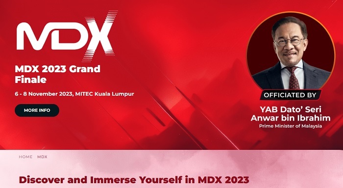 MDX 2023 as a platform to showcase Malaysian tech capabilities